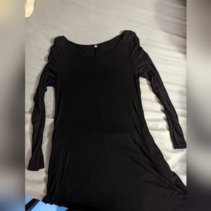 Black swing style dress